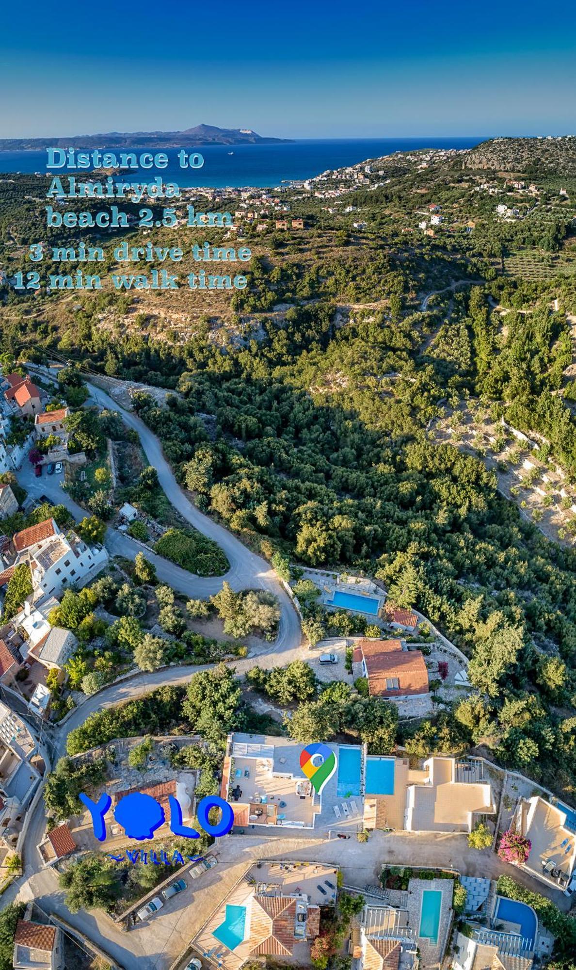 Villa Yolo Almirida المظهر الخارجي الصورة